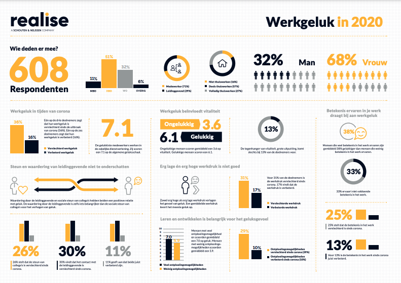 Infographic Werkgeluk in 2020 - Realise V2