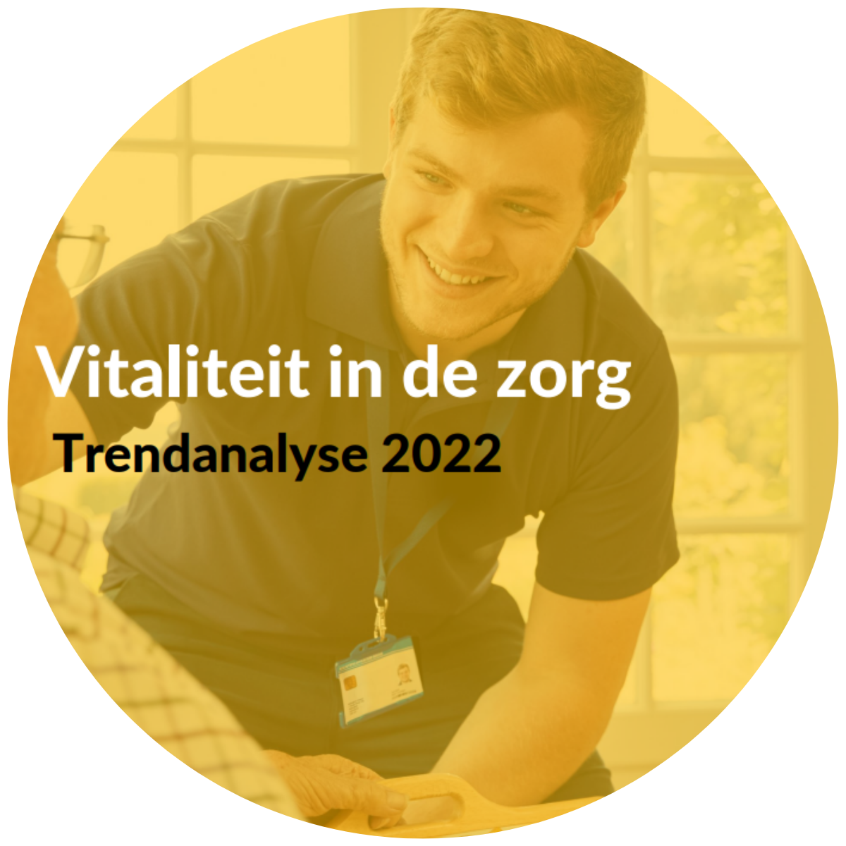 Realise - zorg trendrapport 2022 - rond - voorblad